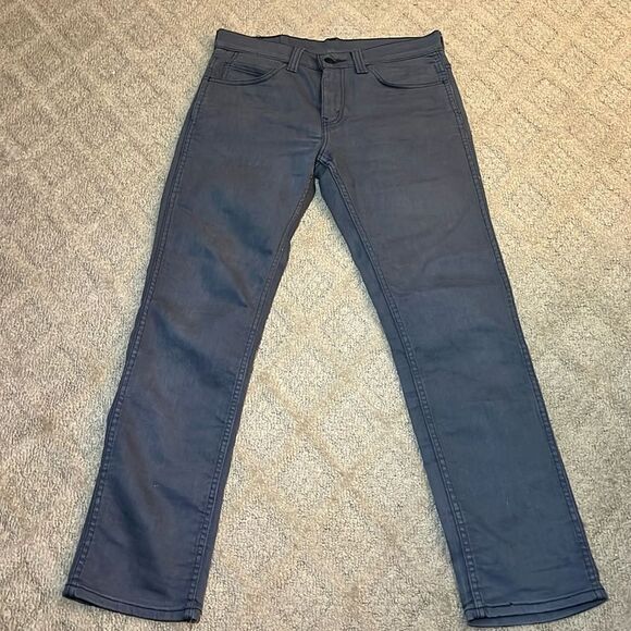 Levi Strauss Women’s 511 Slim Fit Grey Jeans Size 30x30 - Picture 1 of 3